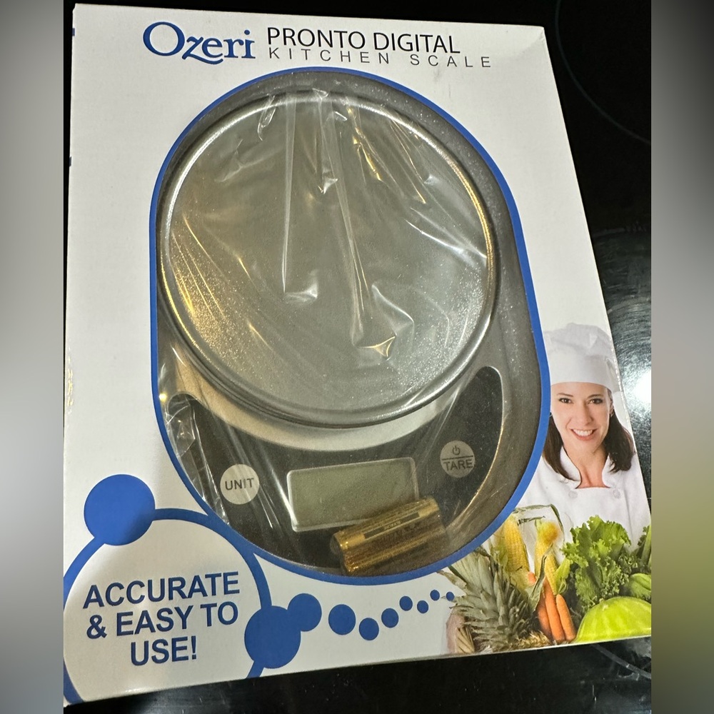 Unopened, still sealed Ozeri Pronto Digital Multifunction Kitchen & Food Scale